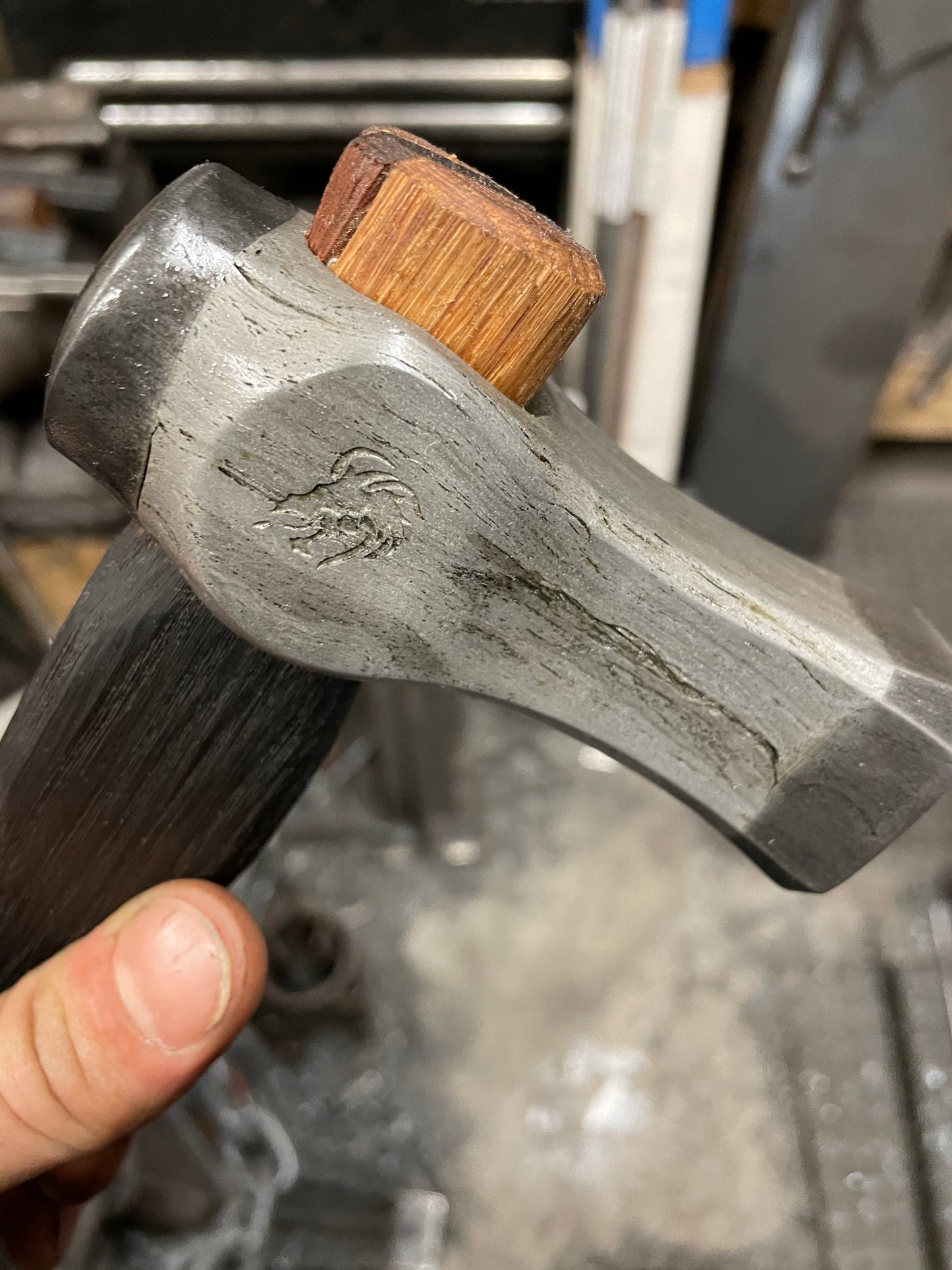 FORGED BLACKSMITHING HAMMERS