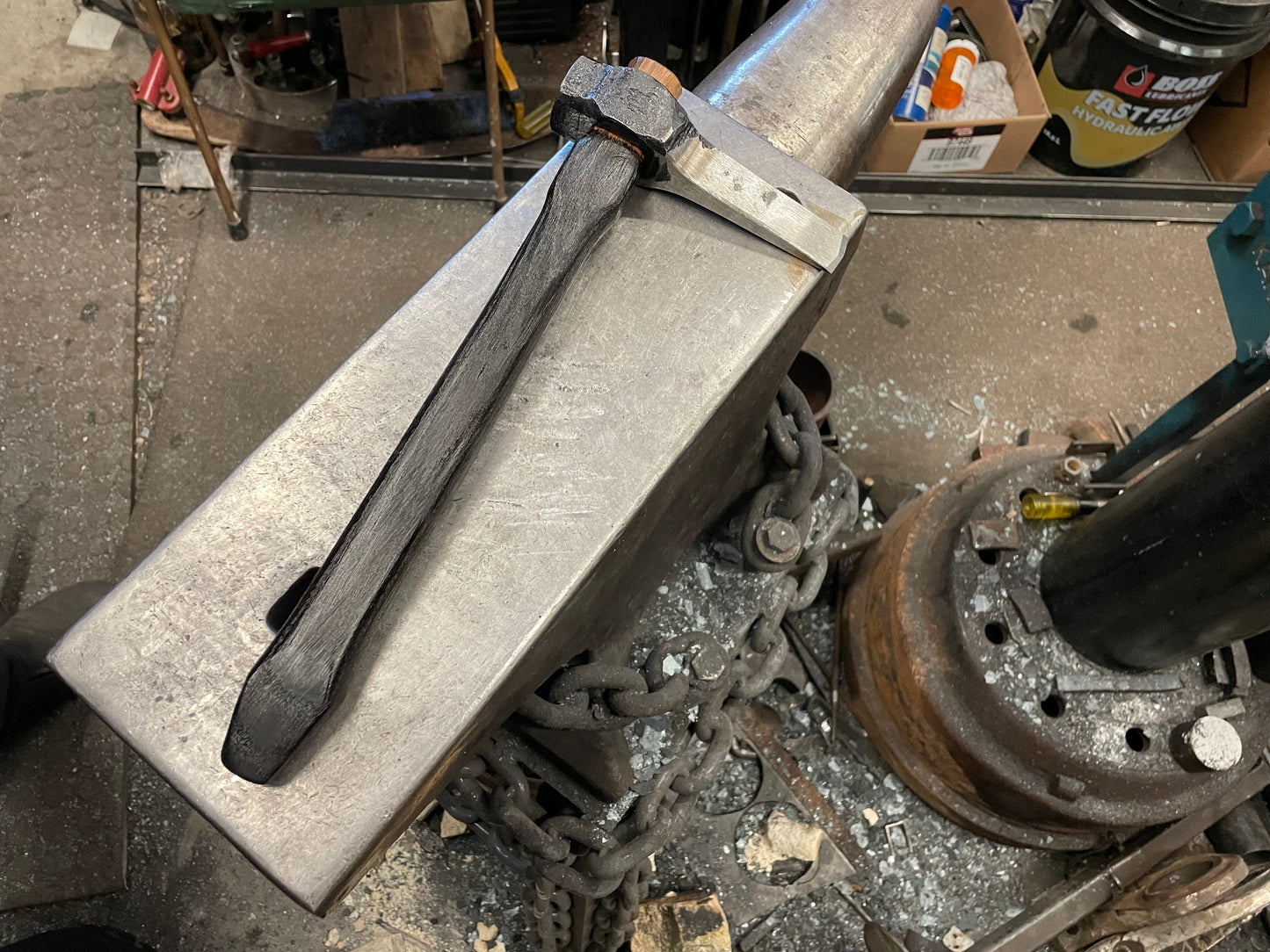 FORGED BLACKSMITHING HAMMERS