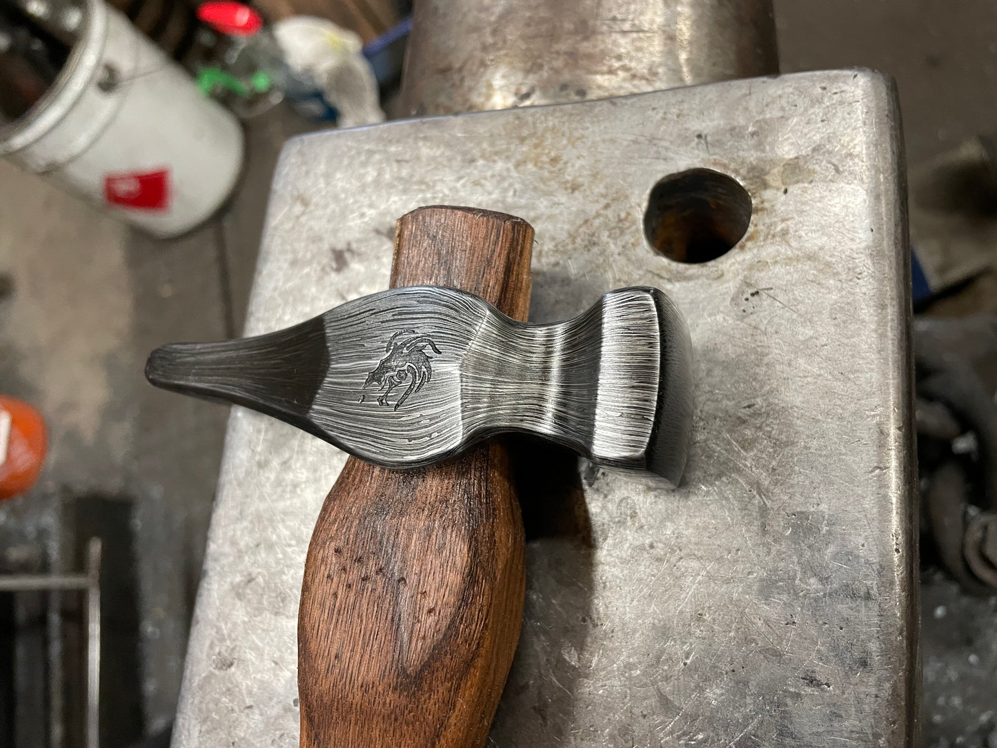 FORGED BLACKSMITHING HAMMERS