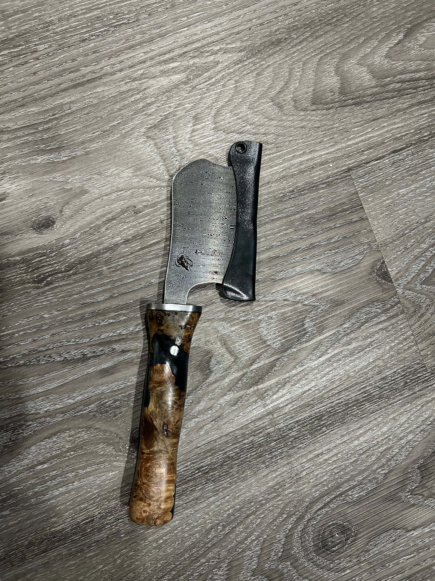 600 layer damascus kitchen chopper