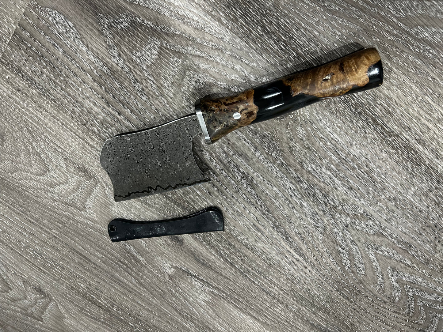 600 layer damascus kitchen chopper