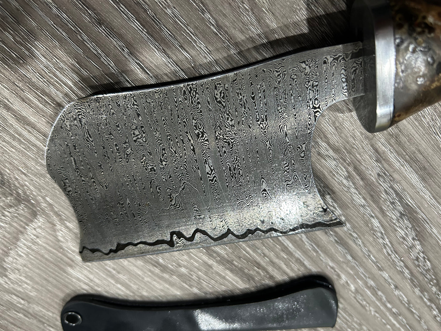 600 layer damascus kitchen chopper