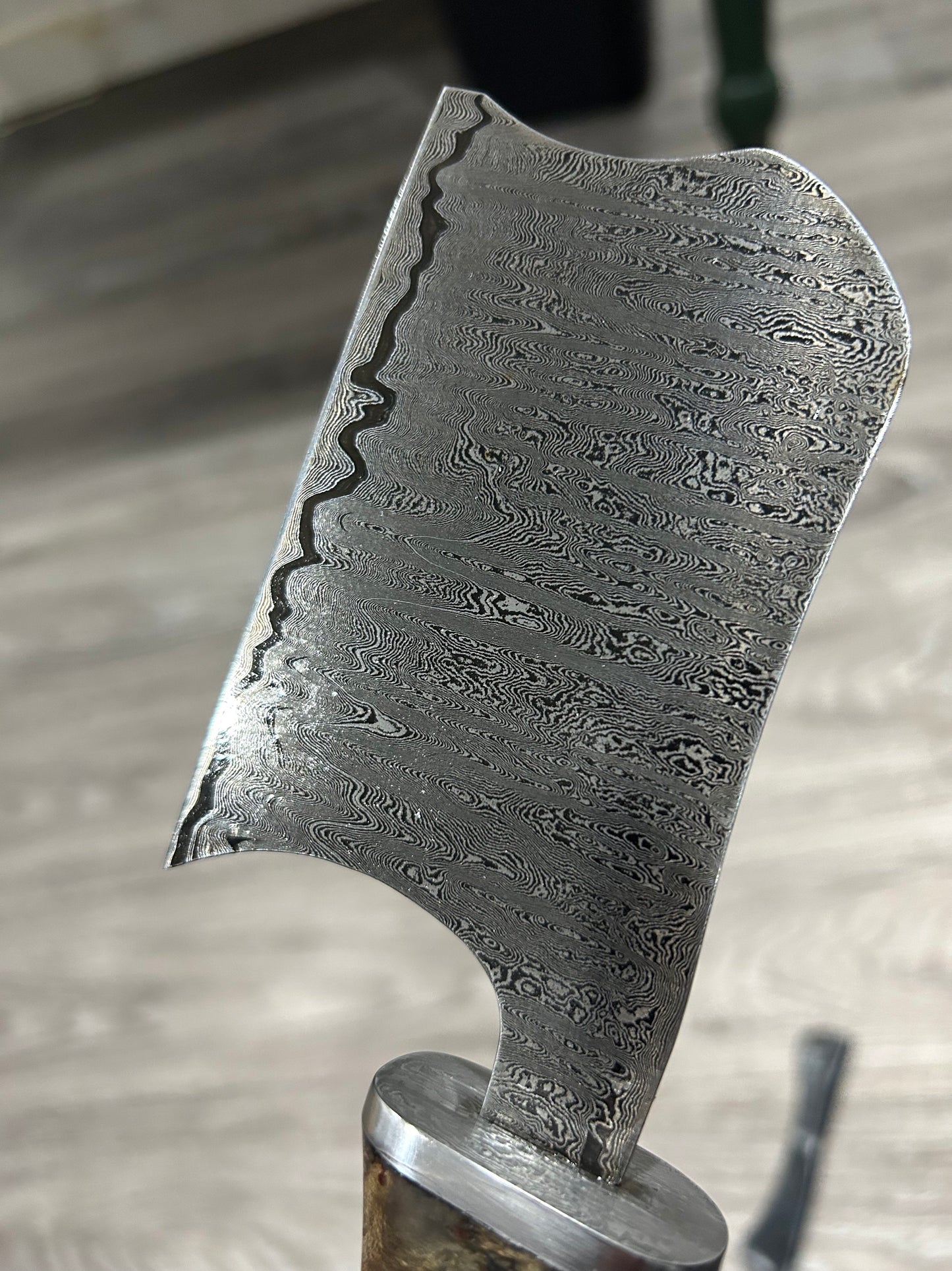 600 layer damascus kitchen chopper